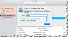 My Passport For Mac Not Showing Up Disk Utilit